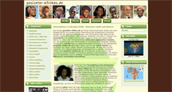 Desktop Screenshot of gesichter-afrikas.de